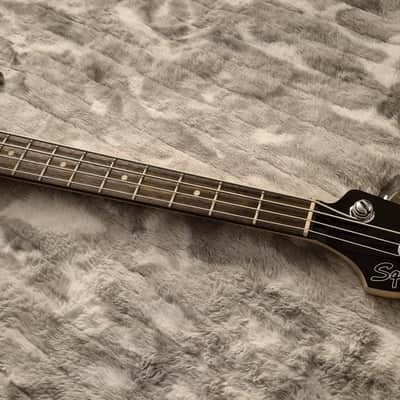 Squier Vintage Modified Jaguar Bass Special SS - 30" Short Scale - Candy Apple Red - 2018 - Black Headstock - 4-String - Fender Gig Bag image 6