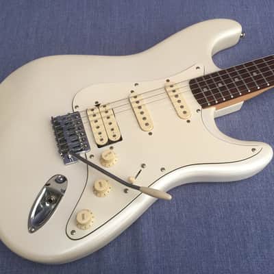 Sunn Mustang strat Electric Guitar gently modded with Strat logo image 2
