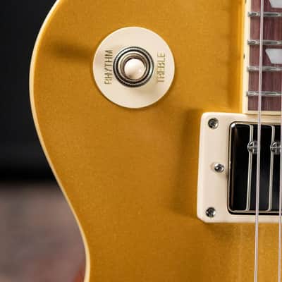 Epiphone Les Paul Standard 50s Electric Guitar - Goldtop image 8