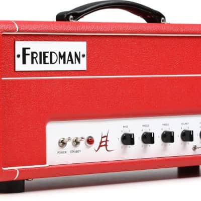 Friedman JEL-50 Jake E. Lee Signature 50-watt Tube Head - Red Bronco Tolex (JEL-50d4) image 1