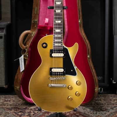 Gibson Custom Shop Limited Edition 1957 Les Paul Reissue Murphy Lab Electric Guitar - Goldtop Dark Back Light Aged with Hardshell Case image 19