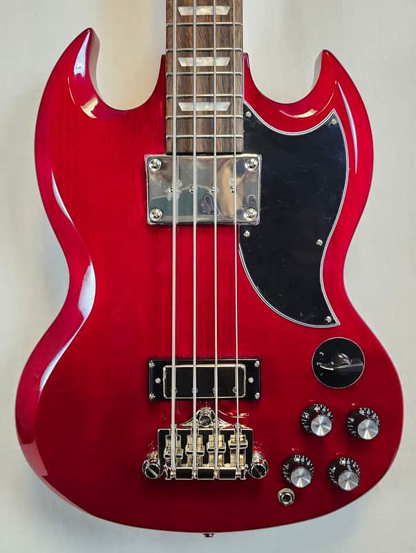 Epiphone EB-3 "SG" Design Electric Bass, 2 PU, Cherry image 1