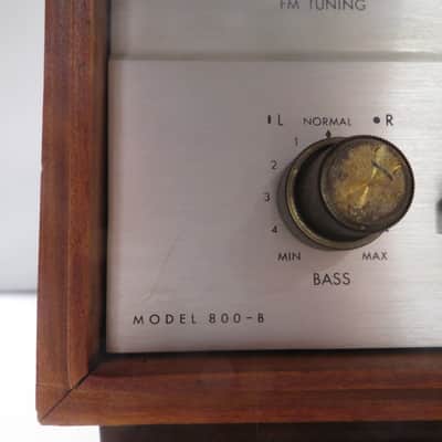Fisher Model 800-B 1960's - Champagne finish image 2