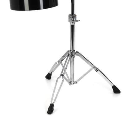 Ludwig Single-headed Concert Tom Set - 13 inches and 14 inches Black Cortex image 2