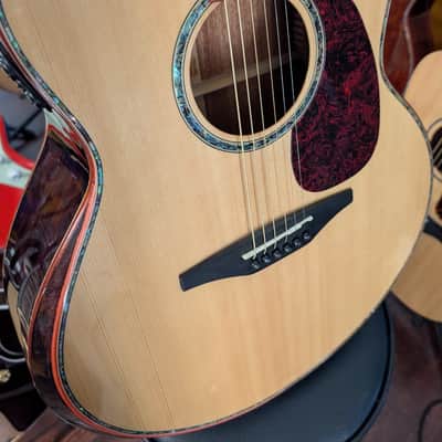 Willow Creek FX-PG9-BS Grand Auditorium Acoustic Electric Guitar With Built-in Effects image 4