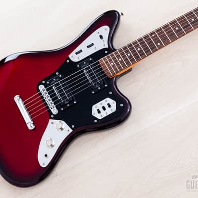 2008 Fender J-Craft Jaguar Special HH JGS-78 Gunmetal Red Burst w/ Bill Lawrence, Japan CIJ image 1