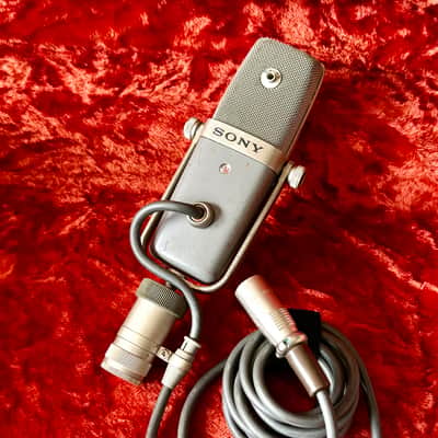 Sony C-38B FET Condenser microphone c 1970 original vintage MIJ Japan C38-B image 2