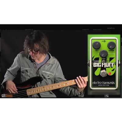 Electro-Harmonix Nano Bass Big Muff Pi Fuzz Pedal with Analog Circuit image 5