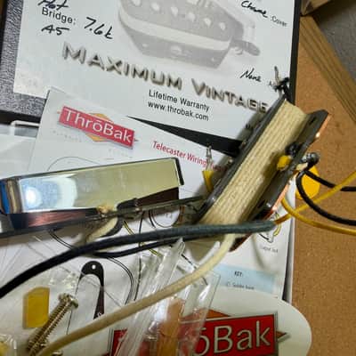 ThroBak Pikckups T59 MXV Telecaster Pickup Set Unaged image 2