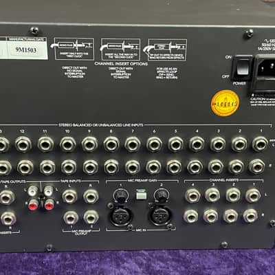 Mackie LM-3204 5U rackmount 16-channel stereo line passive mixer image 8