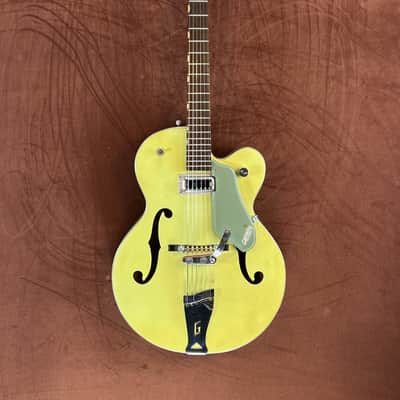 Gretsch Anniversary 6125 Semi-Hollow Electric Guitar | 1962 Two-Tone Green image 8