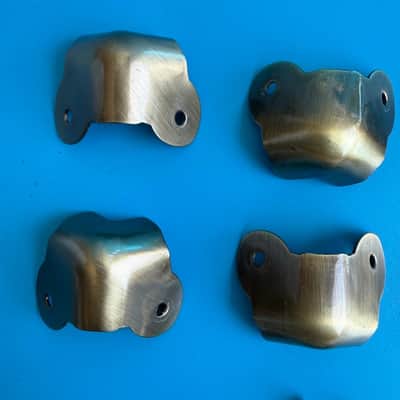 Acoustic A15V Guitar Amplifier Part: Bronze Metal Corners w/Screws [6PCS] image 3