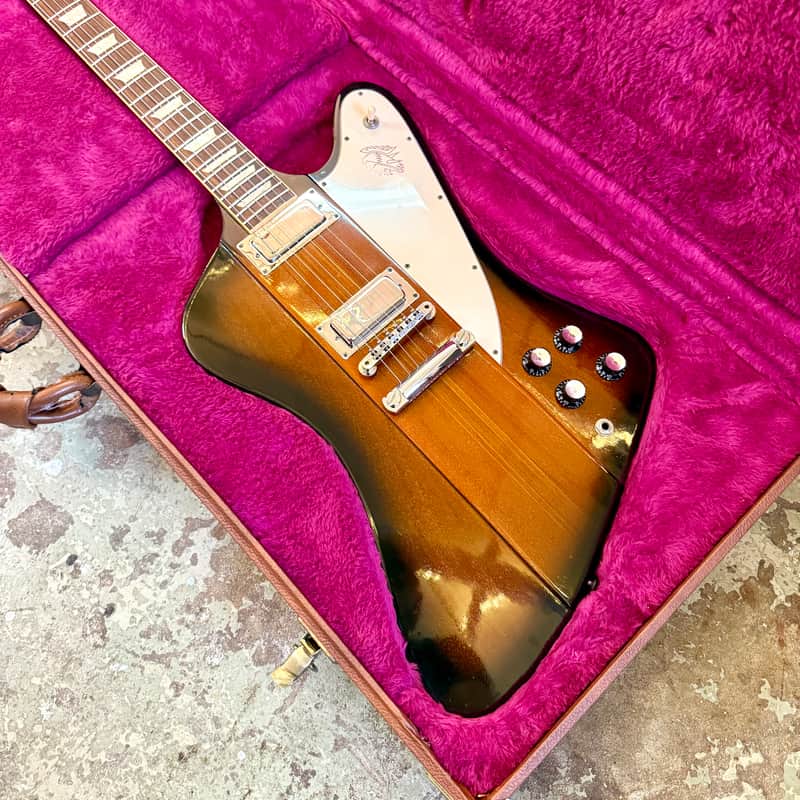 Gibson Firebird V 1997 - Tobacco sunburst original vintage USA