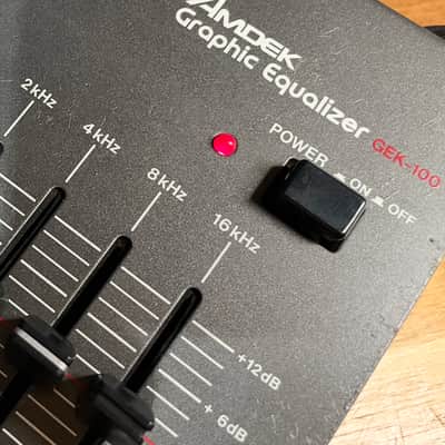 Amdek GEK-100 10-band Graphic Equalizer image 2