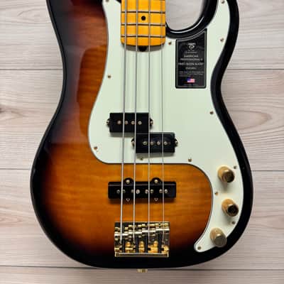 Fender 75th Anniversary American Professional PJ Bass, 2-Color Sunburst image 1