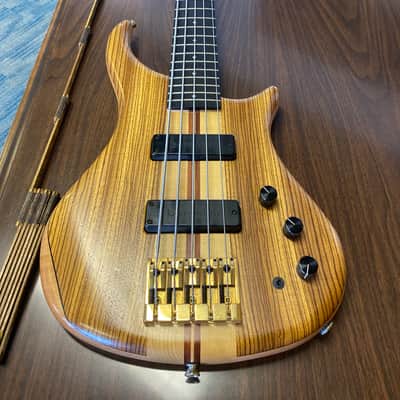 Padulla 5 String Thunder Bass Guitar 1990's Multi-wood image 3