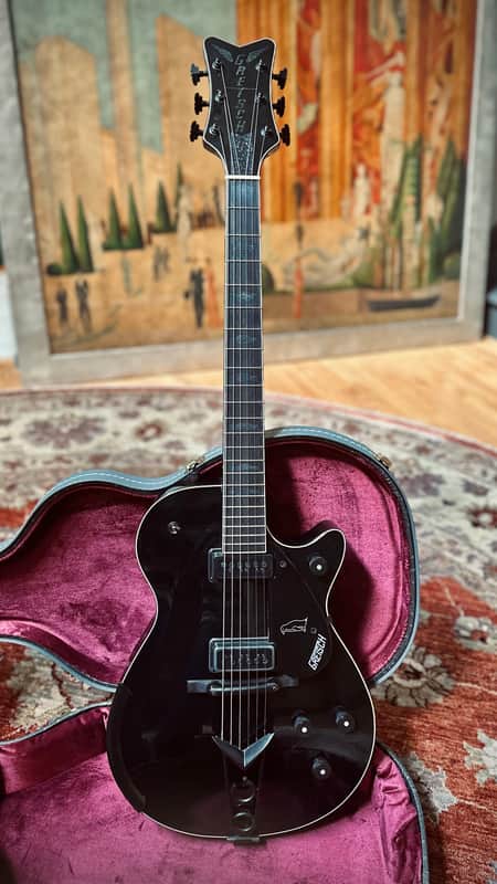 Gretsch Noir '55 Penguin Custom Shop Masterbuilt Chad Duo Jet Black image 1