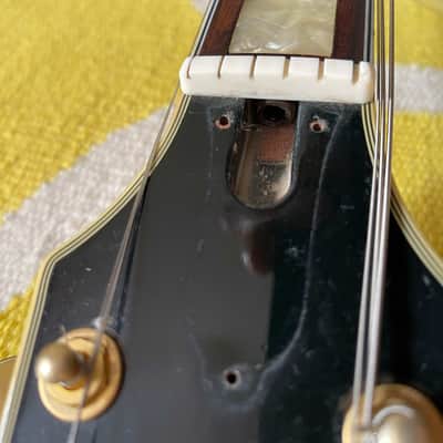 El Degas Les Paul around 1970  - Gold & White image 9