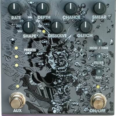 Old Blood Noise Endeavors Parting Glitch Delay/Reverb/Bit Crusher Effects Pedal, Stone image 1