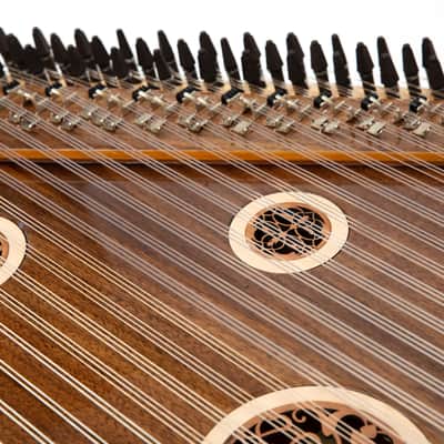 Professional Arabic Qanun Original El-Tarab Kanun Made of SUPERB Walnut Wood Bild 4