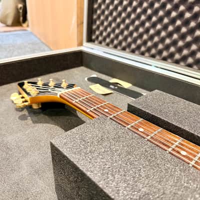 🔥2003 RARE🔥 Epiphone Korina Flying V ’58 Reissue~ Unsung Korea + Flight Case! image 7
