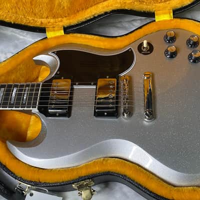 NEW! Gibson Custom SG Custom Electric Guitar - Radiant Sparkle - WOW! Just Incredible! 6.9lbs - Authorized Dealer - G07686 image 16