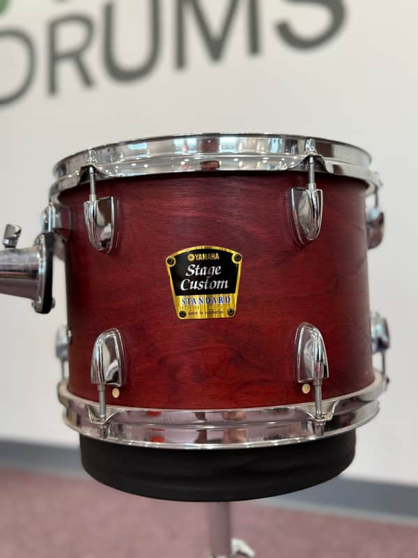 Yamaha Stage Custom 12x8 Rack Tom — Red image 1