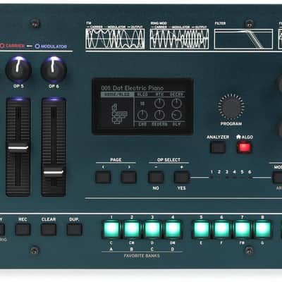 Korg Opsix Module Altered FM Synthesizer Rackmountable Desktop Module image 2