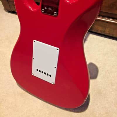 1989 Fender Squier Bullet Stratocaster, made in Korea, with good padded bag image 5