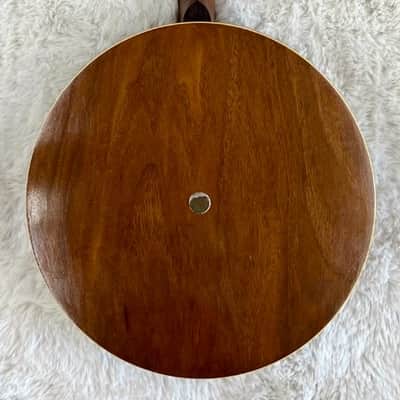 Antique 1920's Ludwig Dixie 4 string Banjo with hardshell case Chicago USA Made image 4