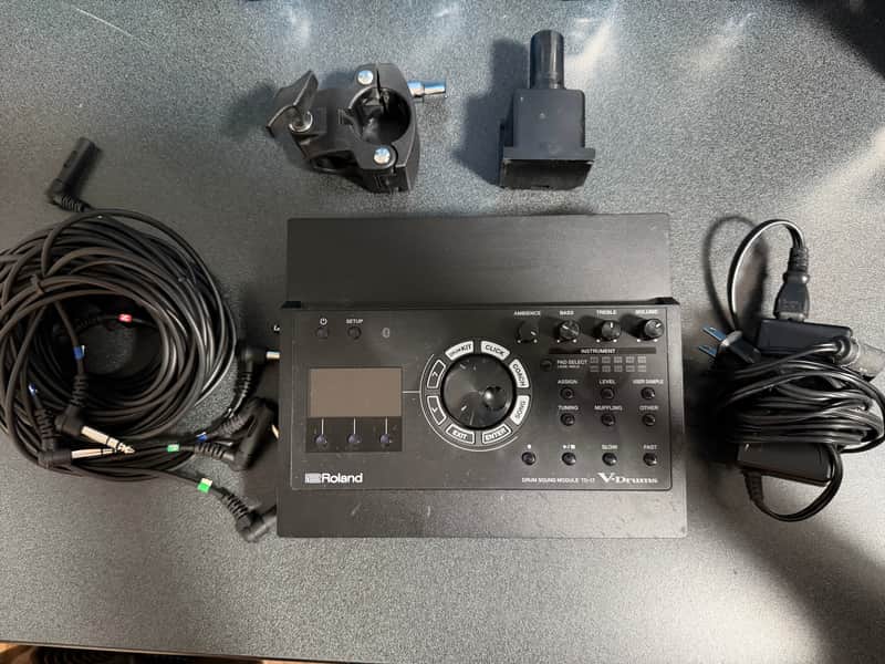 Roland TD-17 Drum Sound Module 2018 - 2020 - Black image 1