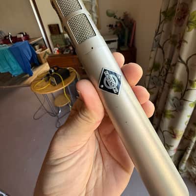 Very early Neumann SM2 stereo tube microphone ( nickel capsules ) image 4