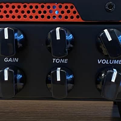 Joyo Jackman 2 two channel tube/hybrid guitar head with footswitch image 5