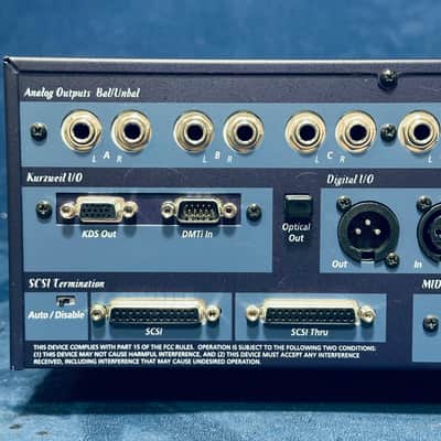 Kurzweil K2600RS 🎹 VAST Digital Sampling Synthesizer Workstation • Fully Serviced • JIM MESSINA COLLECTION • DEALER image 8