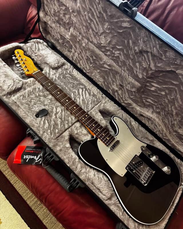 Fender American Ultra Telecaster with Rosewood Fretboard 2022 - Texas Tea