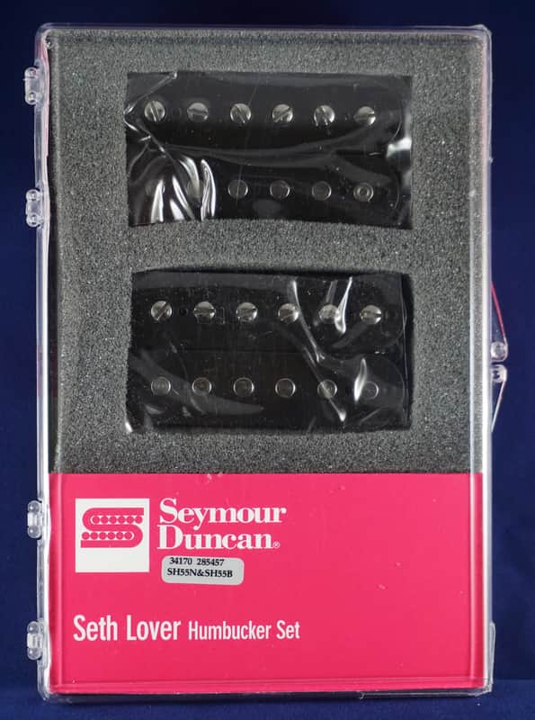 Seymour Duncan Seth Lover Pickup Set - Black image 1