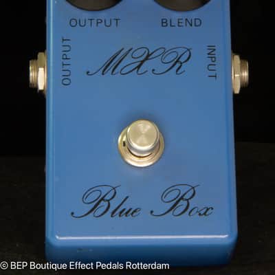MXR MX-103 Script Blue Box 1975 s/n 305233 Jimmy Page, Rowland S Howard - Birthday Party image 4