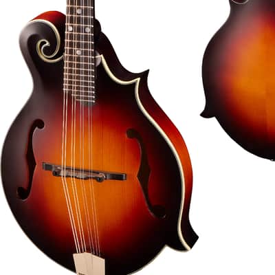 Eastman MD315E F-Style Acoustic Electric Mandolin with Gigbag - Sunburst image 2