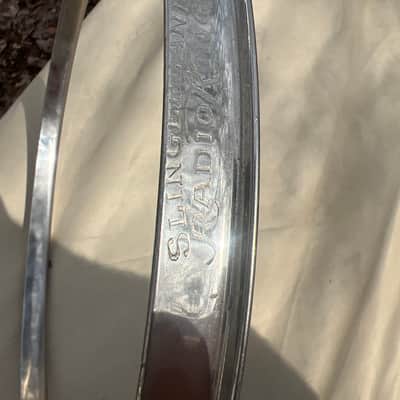 Slingerland Radio King 13” hoop 1940-50 - Nickel over brass image 3