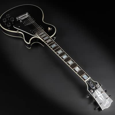2012 Gibson Custom Shop Les Paul Custom with Chrome Hardware - Ebony | USA Black Beauty Open Coil 490R 498T Humbucker Pickups Long Neck Tenon | CoA OHSC image 7
