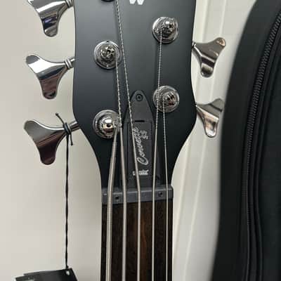 Warwick RockBass Corvette $$ 5 String Fretless Bass 2025 - Nirvana Black Transparent Satin image 3