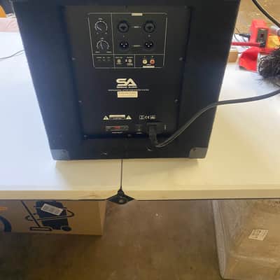 Powered 1x10" Compact 250w Subwoofer Speaker Cab image 3