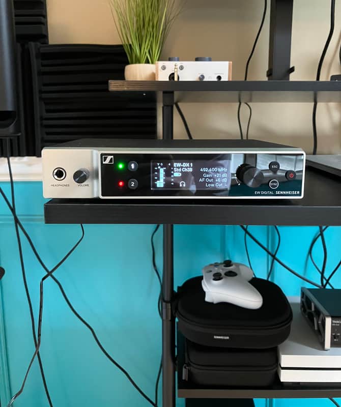 Sennheiser EW-DX EM 2 DANTE Wireless Receiver- Q1-9 Band 2024 image 1