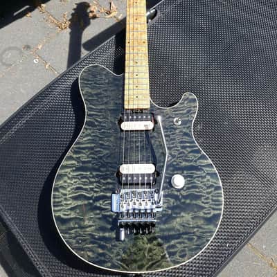 Rare Ernie Ball Music Man (EBMM) Van Halen EVH VanHalen Signature 1994 Black Quilt image 3