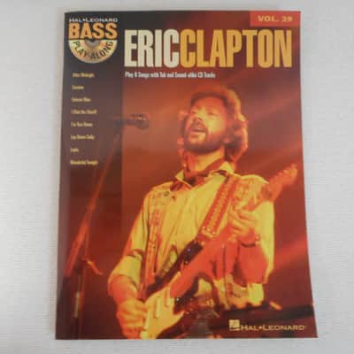 Hal Leonard Bass Play Along Eric Clapton Vol. 29 With CD image 1
