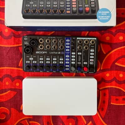 Zoom LiveTrak L6 6 Channel Digital Mixer w/ 3d printed cover image 1