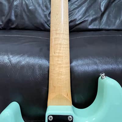 Robin Ranger Guitar seafoam green with gig bag USA Texas made SSH image 6