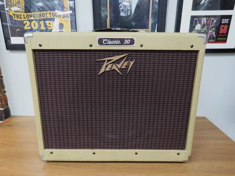 Peavey Classic 30 2-Channel 30-Watt 1x12" Guitar Combo w. Pedal and Upgraded Speaker image 1