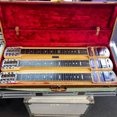 Fender Triple 8 Steel Guitar 1953 with Case and Slide Bars Vintage - Pre Owned image 1