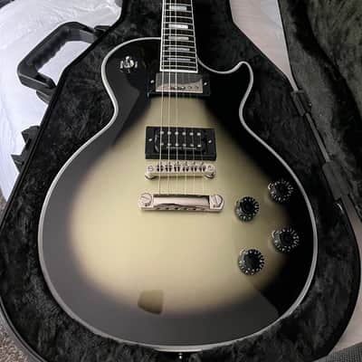 ADAM JONES CUSTOM SHOP 1979 Les Paul custom. Antique SILVER BURST with ZERO LAME IMAGES on the back of this beautiful guitar. image 4